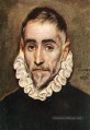 Portrait d’un noble âgé 1584 maniérisme espagnol Renaissance El Greco